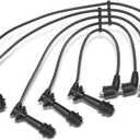 A-Premium Spark Plug Wire Compatible with Toyota Corolla GTS 1990-1991 & Geo Prizm GSi 1990-1992, L4 1.6L