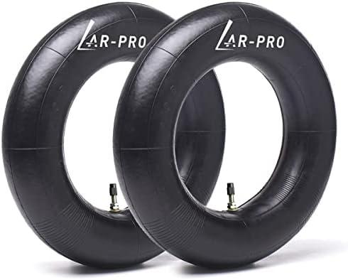 2 Pack 3.00/3.50-8 Replacement Inner Tubes with TR4 Valve Stem for pneumatic wheelbarrow wheel,cart wheel, garden cart, wagons - Made From Heavy Duty, Thick Premium Rubber
