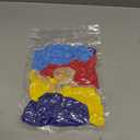 Red Blue Yellow Balloons, 60pcs 12 Inches Blue Royal Blue Red Yellow Balloons with 1 Ribbon for Birthday Baby Shower Carnival Themed Party Decorations