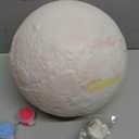 Minleway [ Update 2025] Paint Your Own Moon Lamp Kit, 5.9 inches-Button Battery Type DIY Moon Night Light for Kids Art Supplies Creativity Arts & Crafts Kit for Kids, Teen Girls Boy Birthday