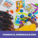 Educational Insights Design & Drill Gears Workshop - Construction Toys & Toddler Tools, Kids Tool Set with Real Electric Drill Toy, Take Apart STEM Set, Building Kits and Gifts for Ages 3+
