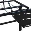 Boyd Sleep Raised Platform Bed Frame Accessory: Headboard/Footboard Brackets, Black, Set of 2, one size (BBSMBRACK)