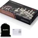 Magnetic Travel Chess Set 9.84 Inches with Folding Chess Board Educational Toys for Kids and Adults, 2 Players