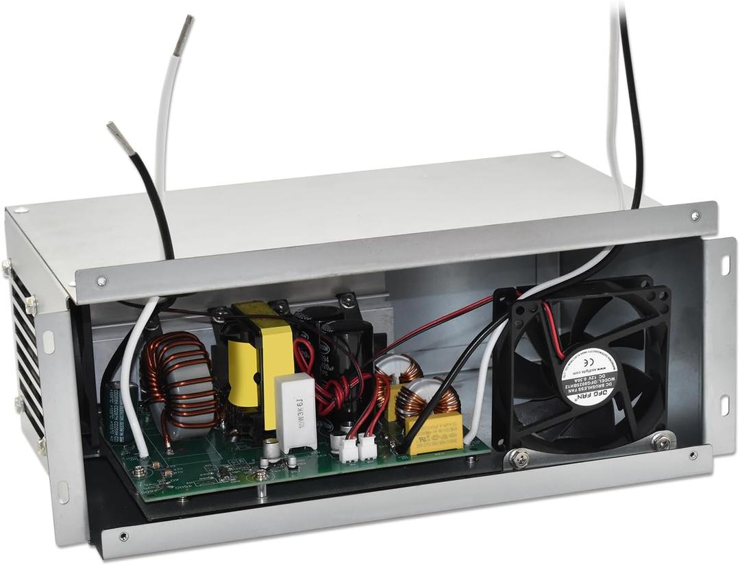 PD4655 RV Power Converter 4600 Series Converter/Battery Charger for RV, 55Amp 120V to 12V RV Power Center for RV Camper Caravans Trailer Battery,950W (PD4655)