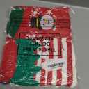 4 Pack Dog Christmas Sweater, Dog Christmas Outfit Holiday Sweater Reindeer Snowman Striped Knitted Clothes for Small Medium Large Doggies Pets(Large)