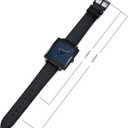 Women's Waterproof Leather Watch - Quartz Wrist Watch for Small Wrists, Thin Design