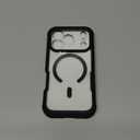 Diaclara Magnetic Designed for iPhone 17 Pro Case 6.3'' [Full Camera Protection] Full Body Bumper,[Compatible with MagSafe] Phone Case w/Built-in Privacy Screen Protector,Black