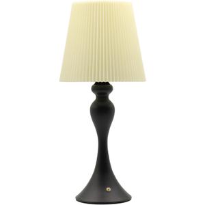 HAPYGI Cordless Table Lamp with 5200mAh Battery – Rechargeable Touch Dimmable LED Light, E26 Bulb & Type-C Fast Charging, Portable Desk Lamp for Bedroom, Living Room, Office, Nightstand (Black)