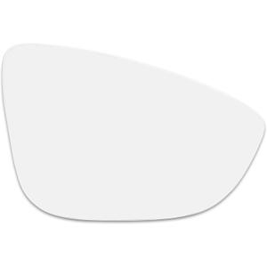 X AUTOHAUX Right Passenger Side Mirror Glass W/Adhesive for Volkswagen CC 2009-2017 for Volkswagen Eos 2009-2016 for VW Passat 2012