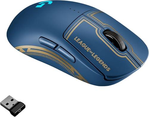 G Pro Wireless Gaming Mouse - League of Legends Edition - Hero 25K Sensor, Lightspeed, Programmable Buttons, Lightsync RGB