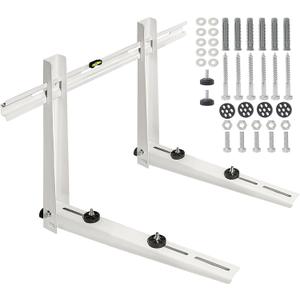 Mini Split Wall Mounting Bracket for Air Conditioner Heat Pump System Unit 9000-36000 BTU, Heavy Duty Foldable Support Bracket for for Ductless Mini Split, HVAC, Compressor