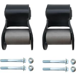 2Pcs Rear Leaf Spring Shackle Kit Rearward Compatible with 1984-2001 Jeep Cherokee Wagoneer 722024