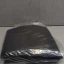 BGment Black Blackout Curtains for Bedroom 63 Inches Long, Black Out Room Darkening Light Blocking Thermal Insulated Grommet Window Drapes for Summer Heat, Each Panel 42 Inch Wide