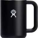 Hydro Flask 40 Oz Travel Tumbler with Handle, Lid and Straw - Insulated Stainless Steel in 40 Oz Black