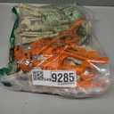 6 PCS Skeletons for Halloween 16 Inches, Full Body Posable Hanging Skeleton with Movable Joints for Halloween Party Decor Indoor and Outdoor Spooky Scary Yard Lawn Garden Patio Haunted House