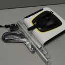 Kärcher KB 5 Electric Floor Sweeper Broom, for Carpets, Hardwood Floors and Tiles, Lightweight and Cordless, Ideal for Fur, Hair, Dirt & Dust - White