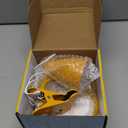 BOHON Clip on Light, 10W 38 LED Desk Lamp with Clamp, 5 Color 10 Brightness Auto Off Timer, Flexible Neck Clip Lamp, Desk Lights for Office Home Bed Bedside Reading, Bright Yellow