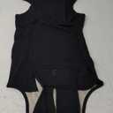 PupShield - Dog Surgery Recovery Suit Male and Female - All Dog Sizes - Easy to Use Anti Licking Design Breathable Comfortable - Spay & Neuter Recovery Suit, Surgical Onesie - Cone Alternative (XX-Small (Back:11"-14" Weight: 10-14lbs), Black)