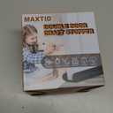 MAXTID White Door Draft Stopper Adjustable 32, 34, 36, up to 38 Inches Double Sided Draft Blocker Sound Proof Door Noise