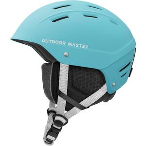 OutdoorMaster Kelvin II Ski Helmet - Snow Sport Helmet Snowboard Helmet for Men Women & Youth, S, Matte Mint