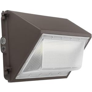 LED Wall Pack with Dusk-to-Dawn Photocell, 60W 7800lm 5000K 100-277V IP65 Waterproof Outdoor Wall Light Fixture, 150-200W HPS/MH Replacement, ETL/cETL Listed