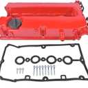Aluminum Red Valve Cover w/Gasket Replacement for Chevy Aveo Aveo5 Cruze Sonic Saturn Astra Pontiac G3 1.6 1.8L 2008-2018 55558673 55564395 96889998