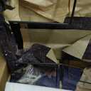 Vinyl Storage Display Holder 2 Pack, 12.9 in Wall Mount Vinyl Record Shelf, Fits 30 LPs Solid Steel Wall Mount and Record Display, Black