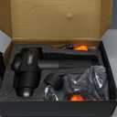 TOLOCO Massage Gun, Deep Tissue Back Massage for Athletes for Pain Relief, Percussion Massager with 10 Massages Heads & Silent Brushless Motor, Valentines Day Gifts for Him Her, Black