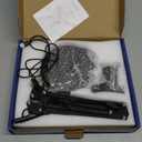 Upgraded 15X 10X Magnifying Glass with Light and Dust Cover, Clamp on Lighted Magnifier 84 LED 5 Color Dimmable Hands-Free Magnifying Glass Desk Lamp for Reading Craft Hobby Close Work