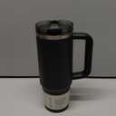 STANLEY Quencher ProTour Flip Straw Tumbler with Leakproof Lid | Built-In Straw & Handle | Cupholder Compatible for Travel | Insulated Stainless Steel Cup | BPA-Free (30 Ounces, Black)