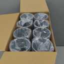 Domensi 4.33 Inch Petite Farmhouse Vase Decor Vintage Flower Vase with Twine Bow Rustic Galvanized Metal Buckets for Artificial Flowers for Table Centerpiece Weddings(Iron Color,24 Pcs)