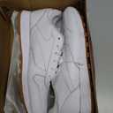 Reebok Classic Leather Sneakers for Women - Black or White Tennis Shoes Womens, Footwear White/ Pure Grey3/ Reebok Gum3, 8