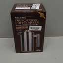 Secura French Press Coffee Maker, 304 Grade Stainless Steel Insulated Coffee Press with 2 Extra Screens, 50oz (1.5 Litre), Silver