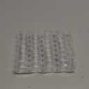 Sieral 4 Pack 7 Day Stackable Pill Organizers Round Pill Organizer Case Stackable Weekly Supplements Vitamins Individual Storage Containers Boxes Holder Dispenser with Lids for Travel Medicine, Clear