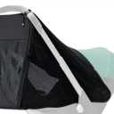 Snap-on Baby Stroller Sun Shade Compatible with Doona, Breathable 360 Full Coverage Sun Protection Canopy, Functional Anti-UV Stroller Blackout Cover Shield Sun Cover Shade fit Doona