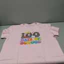 100 Days of School Shirt Women Teacher Life Shirts Funny 100th Day of School Celebration Gift Tops Pink, XXL