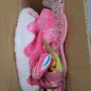 Christmas Tree Topper Hat, Candy Canes Tree Topper, Pink Tree Topper Christmas Decorations with Bow Ribbon Christmas Tree Ornaments for Home Decor