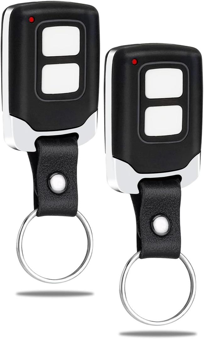 877LM 877Max 878Max Wireless Garage Door Opener Keypad and 893Max 891LM 893LM 890max for Lift Master Chamberlain Craftsman Openers, Replace 376Lm G940EV-P2 878MAX 377LM 977LM 877LM 66LM (Black 2PC)