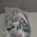 PAVILIA Green Christmas Sherpa Throw Blanket, Gingerbread Snowman Holiday Pattern, Soft Reversible Fleece & Sherpa 50x60 Winter Blanket for Couch & Bed, Cozy Christmas Decor