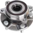 KUSATEC 513257 Front Wheel Bearing and Hub Assembly Compatible with 2010-2012 Lexus HS250h, 2008-2016 Scion tC xB, 2006-2018 Toyota Corolla iM Prius V RAV4, 5 Lug Bolts w/ABS