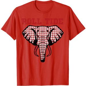 Elephant Roll Tide Women Kids Boys Girls Youth Teen Men TShirt, L
