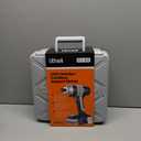 Litheli 20V Cordless Impact Driver Kit, 1593 in-lbs Max Torque, 1/4 in. Hex Power Drill/Driver Set with Battery