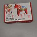 BeaverCraft Wood Carving Kit with Whittling Knife & Basswood - Whittling Set DIY 02 Dala Horse - Hobbies for Adults and Teens - Wood Carving Tools - Hobby Gifts