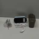 9-Speed Digital Hand Mixer Electric, 400W Powerful DC Motor, Hand Mixer Electric Handheld with Snap-On Storage Case, 5 Stainless Steel Accessories, Beaters, Dough Hooks, Whisk(Ice Blue/Black)