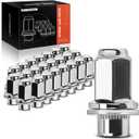 A-Premium 24pcs M12 x 1.5 Wheel Lug Nuts Compatible with Toyota Tacoma, 4Runner, Camry, RAV4, Avalon, Corolla, Celica, FJ Cruiser, Highlander, Matrix, Sequoia, Sienna, Solara, Tundra & Lexus ES300