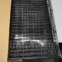 30-Inch Dog Crate with Double Door, Collapsible Metal Wire Dog Kennel Cage with Removable Tray and Divider Pannel, Pet Crate for Medium Dogs, Durable & Easy to Assemble