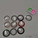 10 Pack Case for Google Pixel Watch 3/2/1 41mm with Tempered Glass Screen Protector, Shockproof Hard PC Bumper, All-Around Protective Cover Compatible with Pixel Watch 3/2/1 41mm Accessories