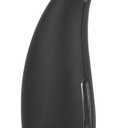 Adjustable Automatic Soap Dispenser Touchless, 4 Adjustable Levels Touchless Sensor Liquid Soap Pump Dispenser300ml Rechargeable Magnetic Charging Hand Soap Dispenser for KitchenBathroom (Black)