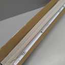 Changshade No Drill Roman Shades Cordless Blinds Blackout for Indoor Windows, Room Darkening Black Out Tension Rod No Hardware No Tools Inside Mount, Shade Size 33 Inches Wide 64 Inches High, Beige