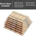 Imperius Mattress Support Wooden Bunkie Board/Bed Slats/Queen Bed Board Under Mattress Support(57"x 64" Queen Size)